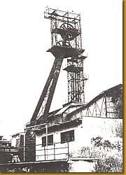 Důl Antonín: těžní věž.